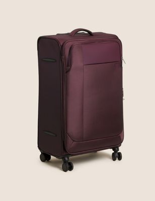Lyon 4 Wheel Soft Large Suitcase