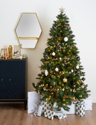 7ft Pre Lit Christmas Tree | M\u0026S