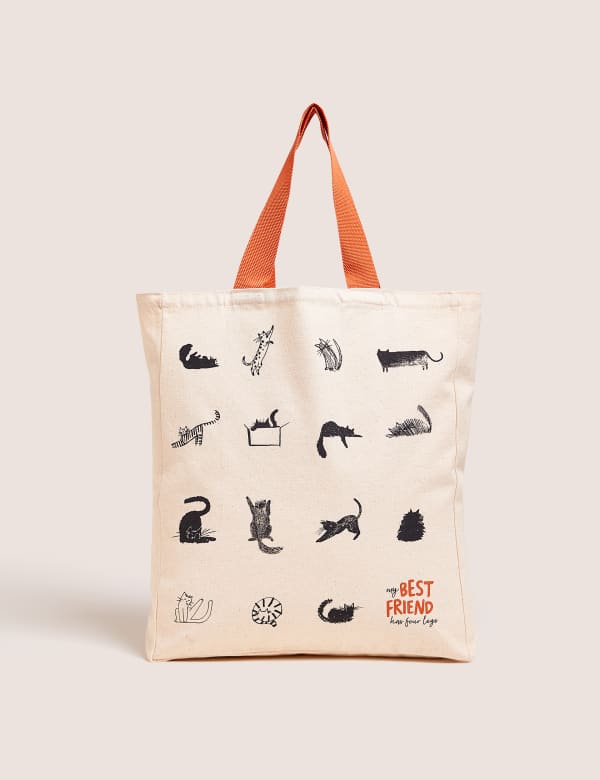 Battersea Cat Tote Bag M S