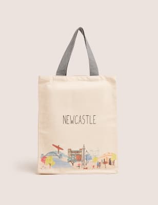 Sac fourre-tout avec texte « Newcastle » - Multi