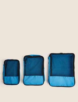 

M&S Collection Set of 3 Packing Bags - Multi, Multi