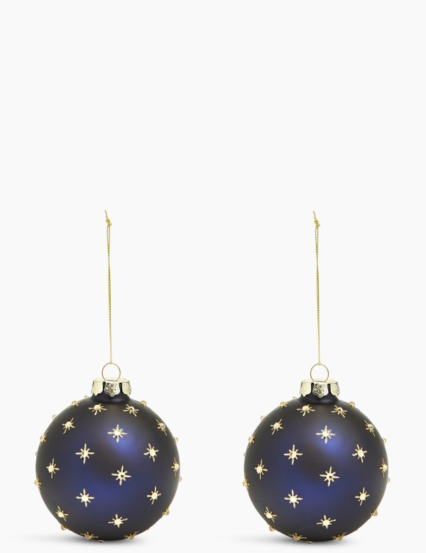 Christmas Tree Decorations Baubles Toppers M S