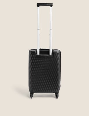 

Maleta de cabina Porto de 4 ruedas con carcasa dura - Negro, Negro