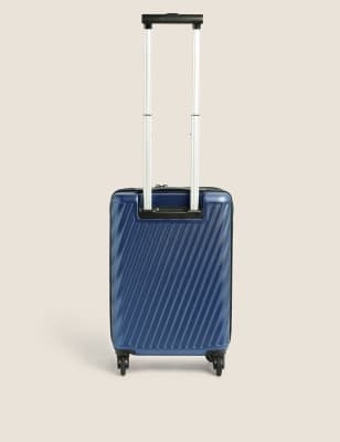 

Hartschalen-Kabinenkoffer mit 4 Rollen „Porto“ - Marineblau, Marineblau