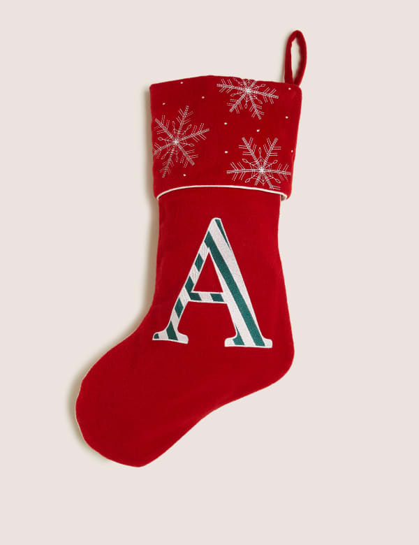 Alphabet Christmas Stocking M S