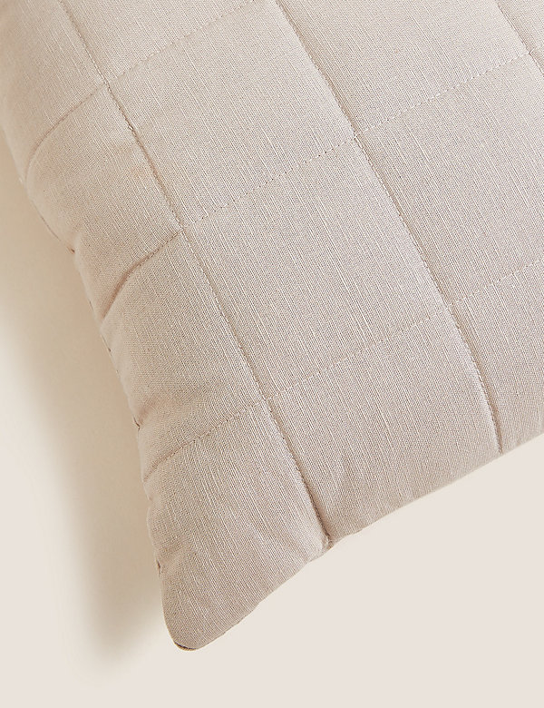Cotton Rich Quilted Cushion - AL