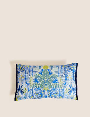 

M&S Collection Cojín para exterior con estampado tropical - Multicolor, Multicolor