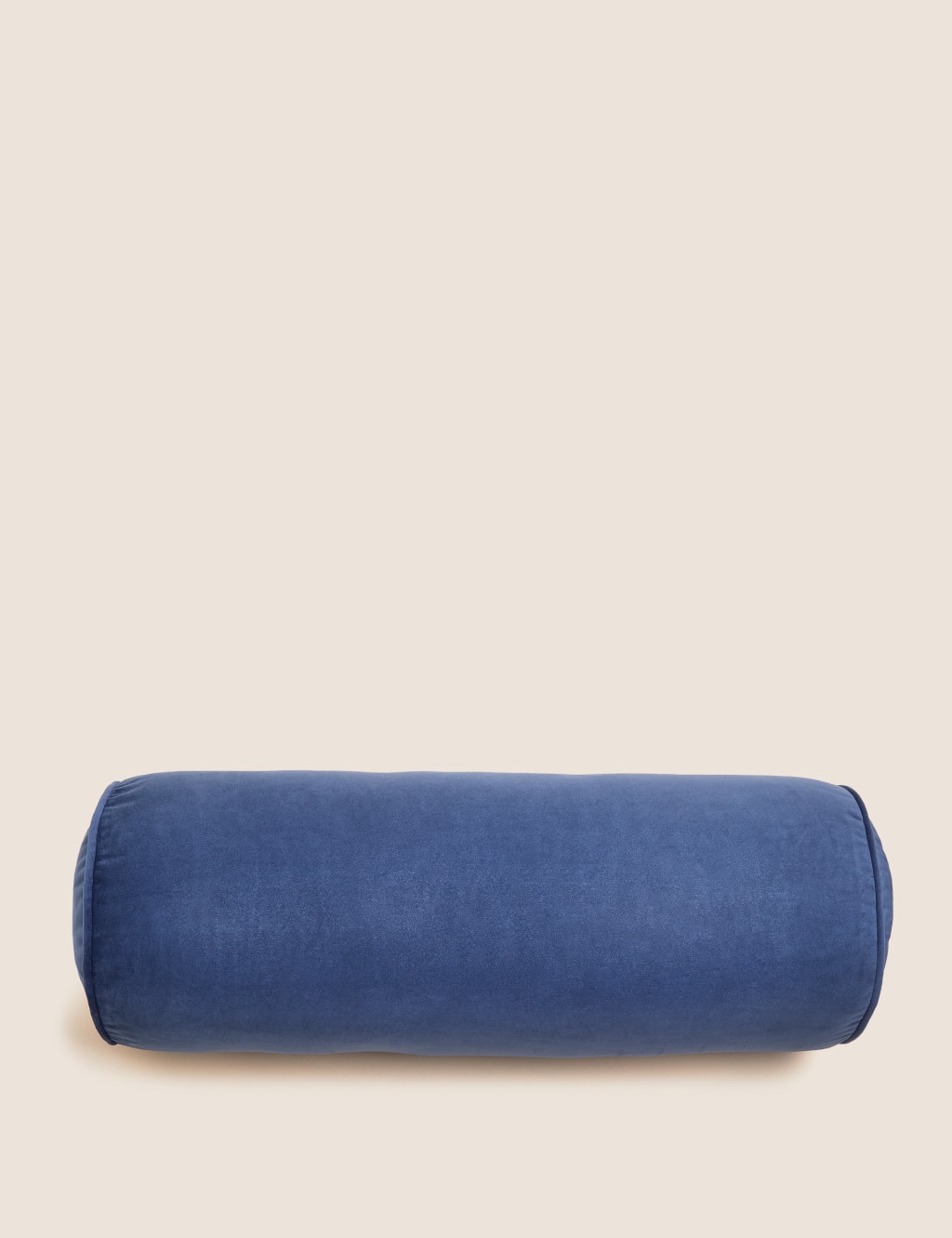 Velvet Piped Bolster Cushion