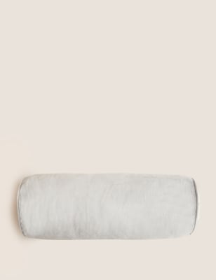 Velvet Piped Bolster Cushion - NO