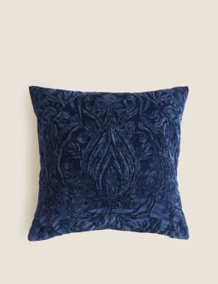 Velvet Embroidered Cushion