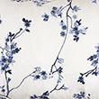 Pure Cotton Trailing Cherry Blossom Bolster Cushion - bluemix