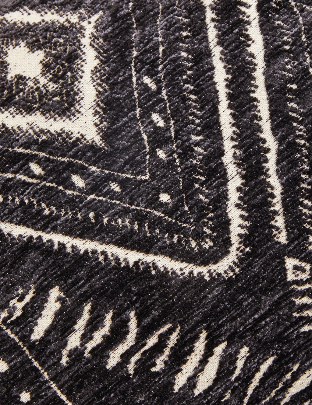 Chenille Patterned Bolster Cushion image 5