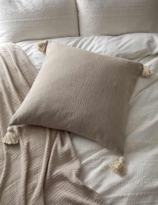 

M&S X Fired Earth Quadratischer Kissenbezug mit „Maarif“ aus der Casablanca-Kollektion - Malm, Malm
