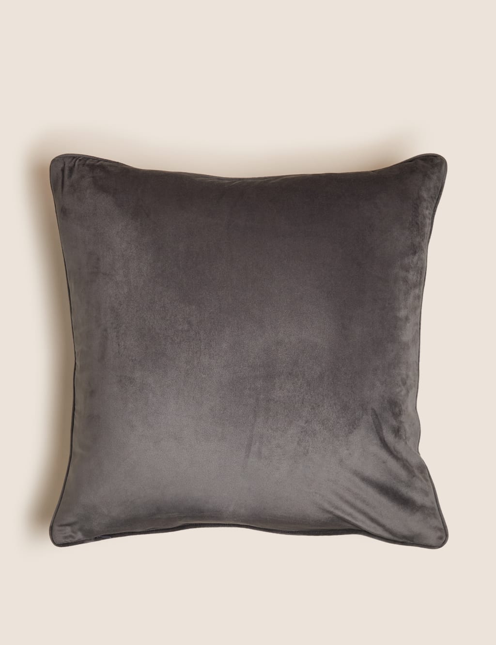 Velvet Embroidered Peacock Cushion image 3