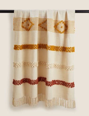 Casablanca Collection Anfa Tufted Throw