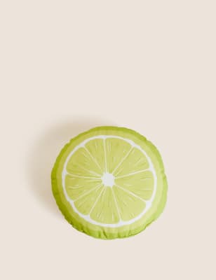 

M&S Collection Citrus Fruit Outdoor Cushion - Yellow, Yellow