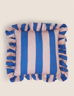 Pure Cotton Striped Cushion