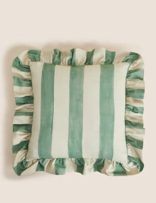 Pure Cotton Striped Cushion - CA