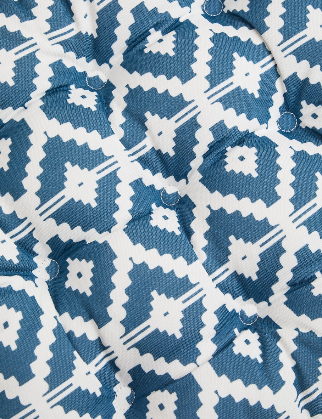 Set of 2 Geometric Outdoor Seat Pads image 2