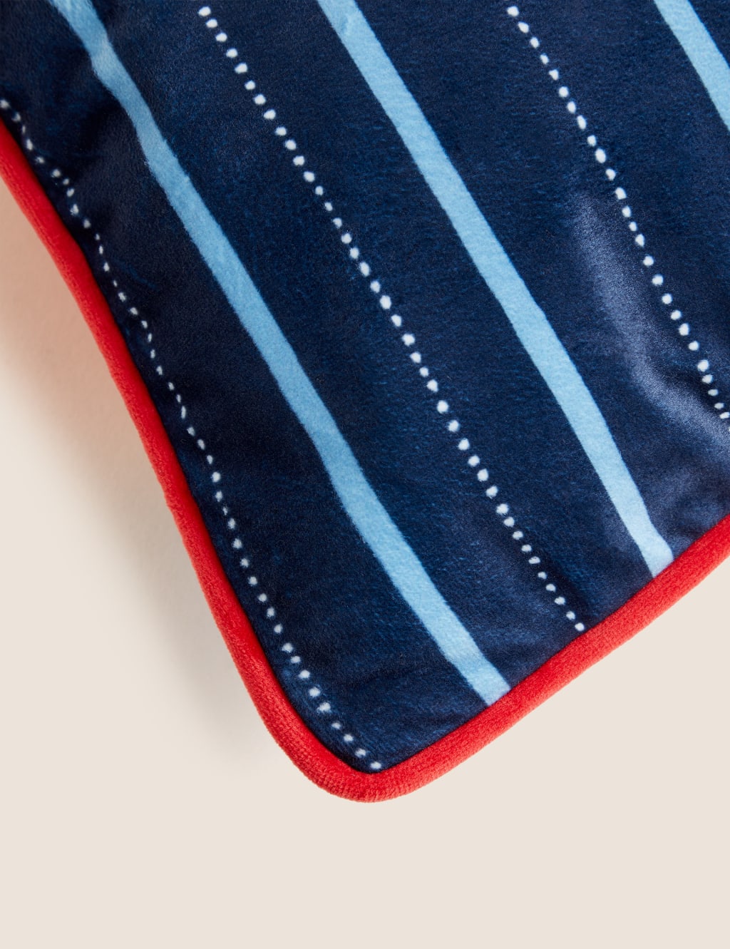Crown Embroidered Bolster Cushion image 5