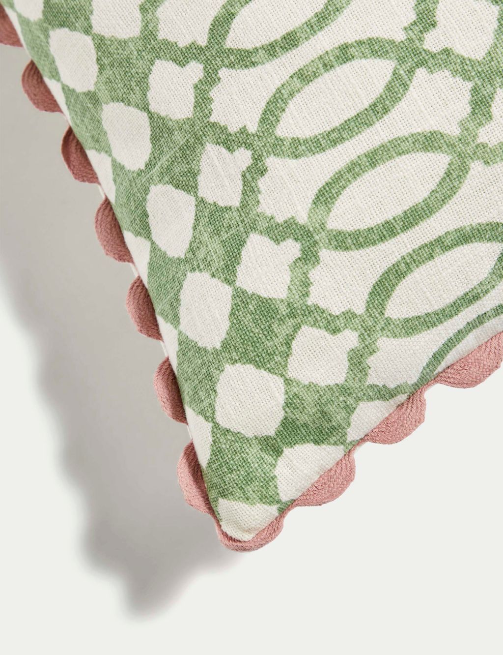 Pure Cotton Geometric Cushion image 4