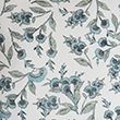 Pure Cotton Floral Tassled Cushion - bluemix
