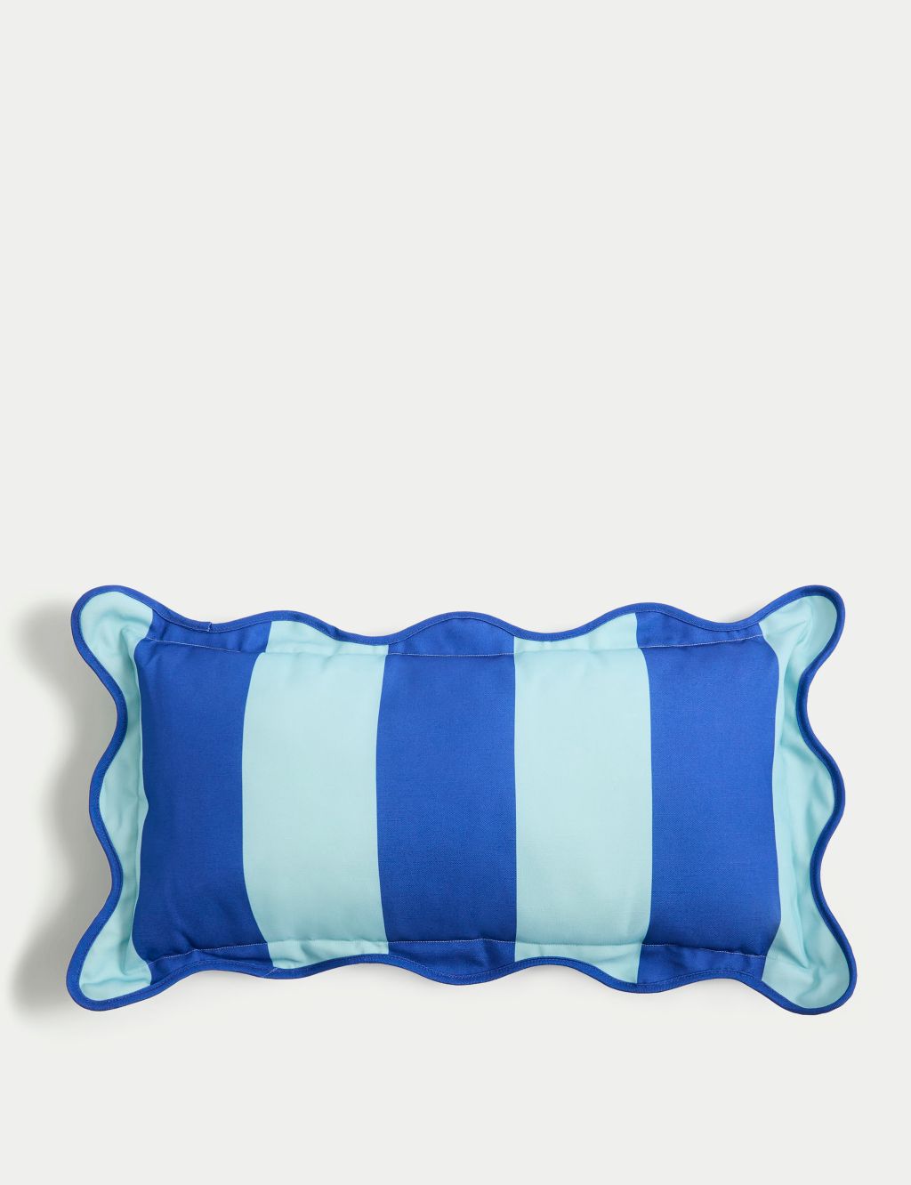 Striped Outdoor Bolster Cushion