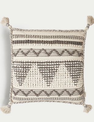 Jaipur Amar Pure Cotton Textured Cushion - BG