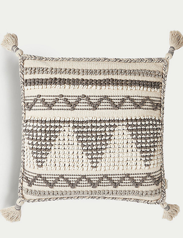 Jaipur Amar Pure Cotton Textured Cushion - NO