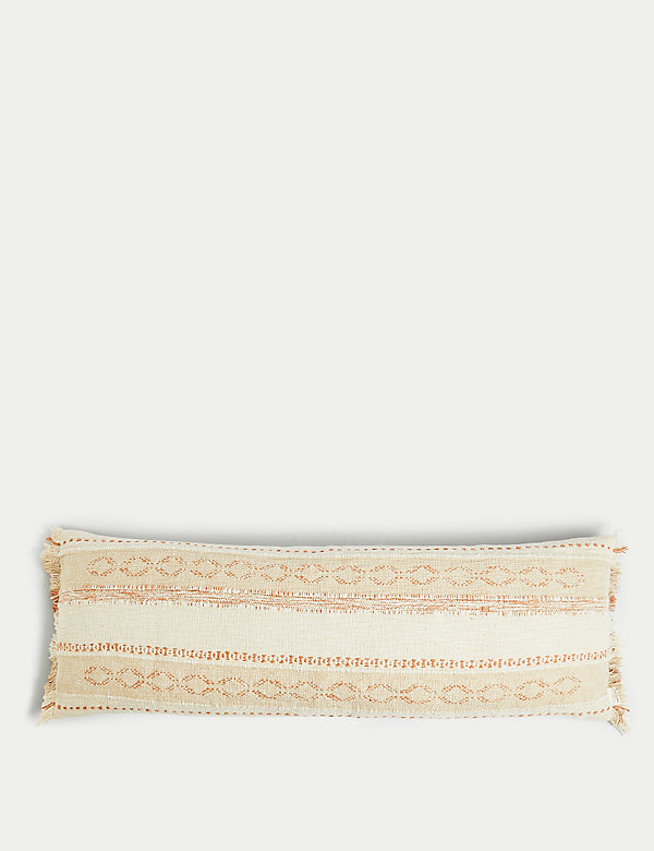 Jaipur Bassi Woven Extra Large Bolster Cushion - IL