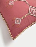 Jaipur Patrika Pure Linen Embroidered Cushion