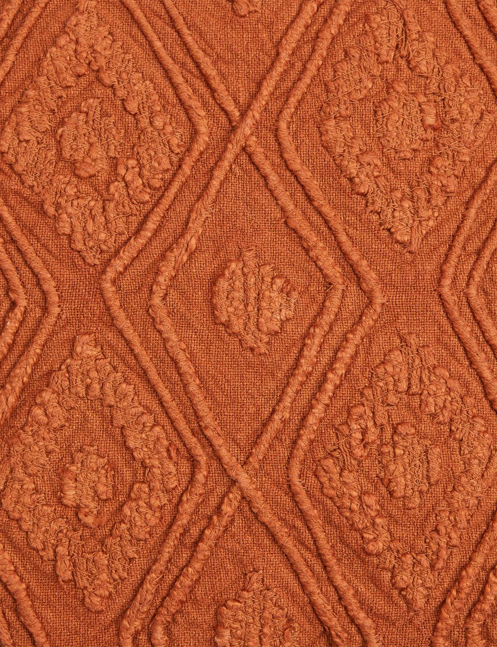 Pure Cotton Geometric Textured Cushion image 4