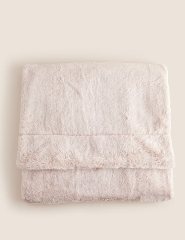 Throws Chenille Faux Fur Fleece Knitted Throws M S