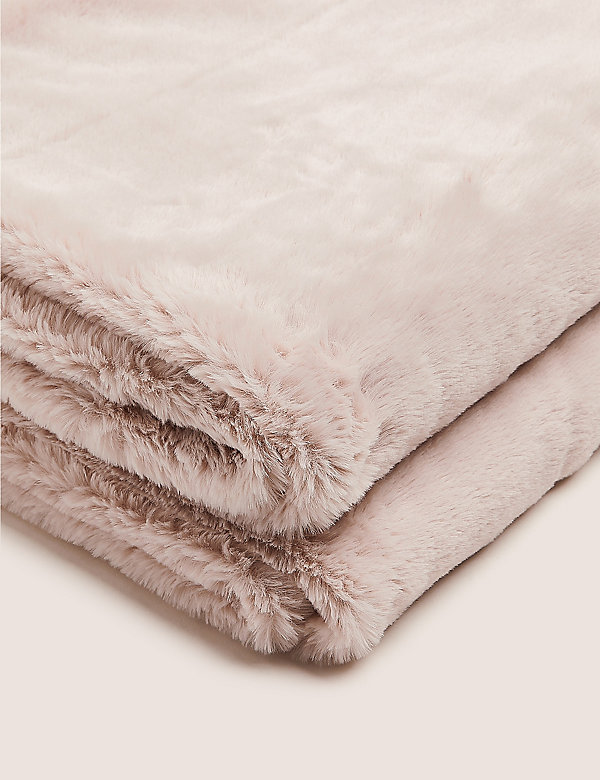 Supersoft Faux Fur Throw - NO