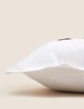 Cotton with Linen Bee Bolster Cushion