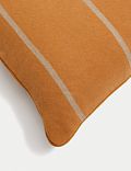 Pure Cotton Striped Bolster Cushion