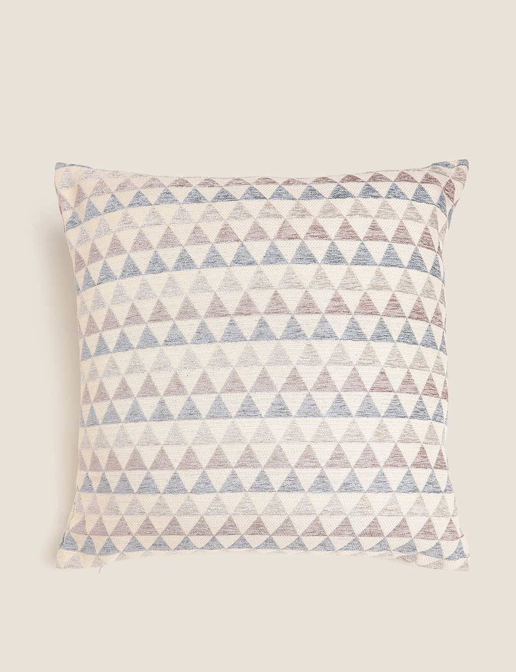 Chenille Geometric Cushion image 1