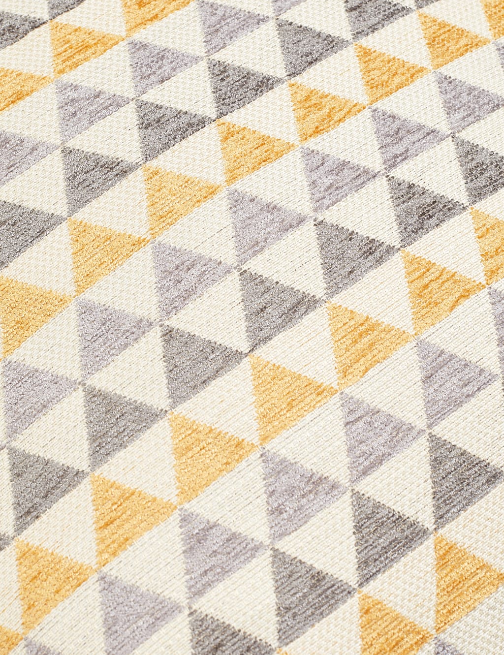 Chenille Geometric Cushion image 3