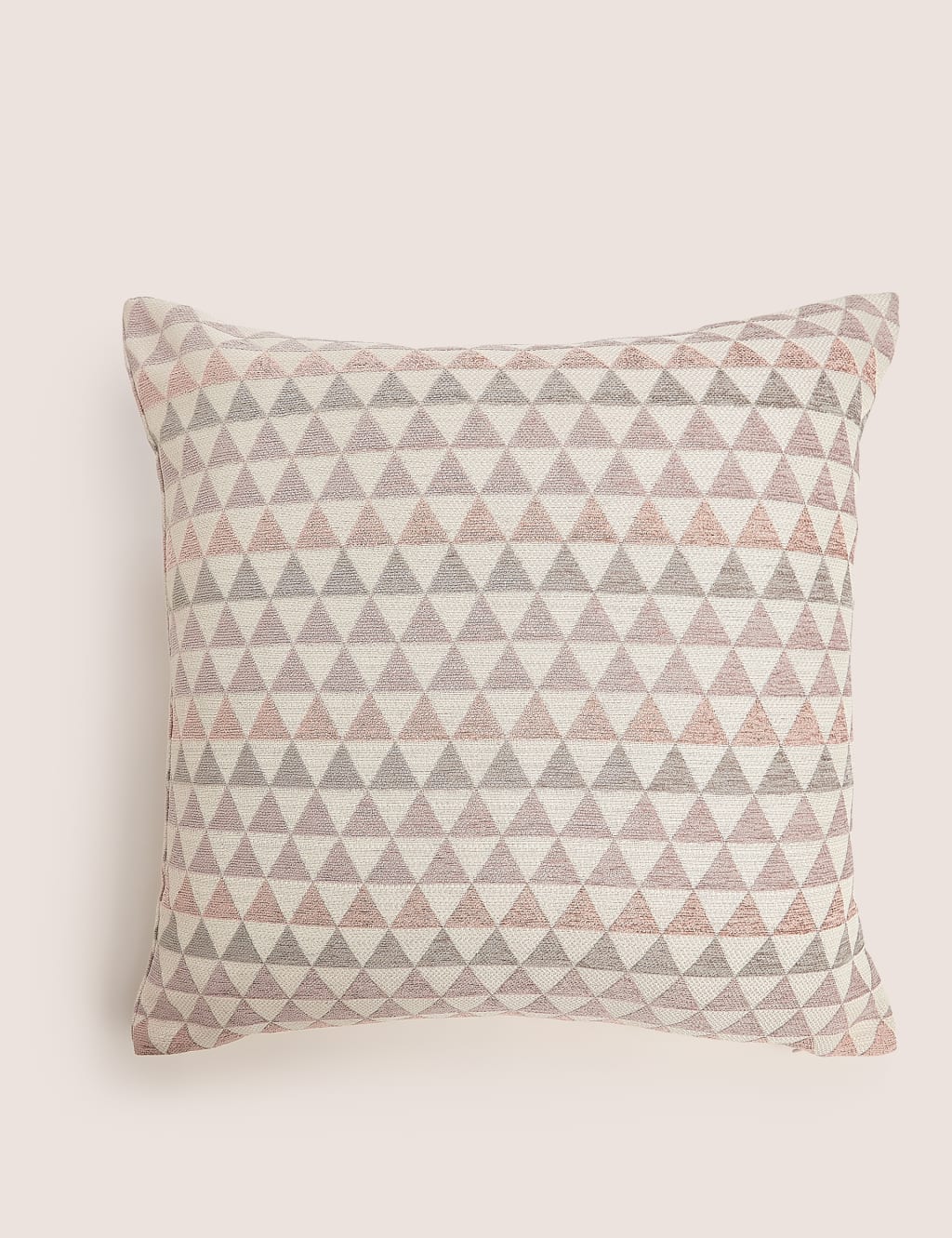 Chenille Geometric Cushion image 1