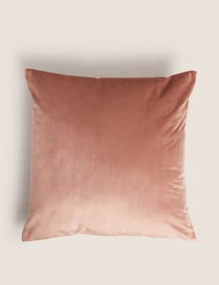 

M&S Collection Velvet Cushion - Mink, Mink