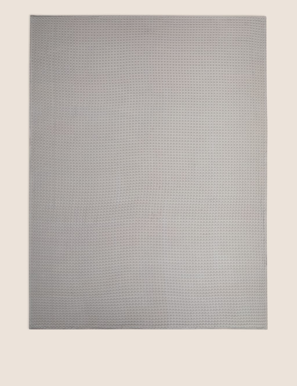 Pure Cotton Large Waffle Throw image 4