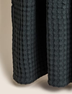 Pure Cotton Large Waffle Throw
