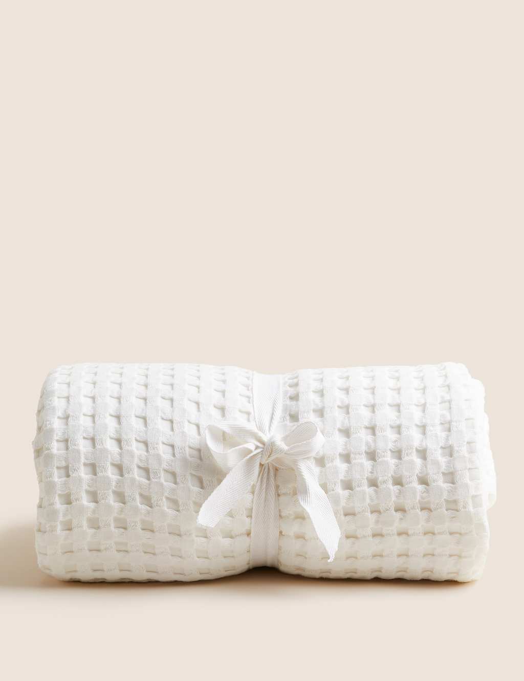 Pure Cotton Large Waffle Throw image 6