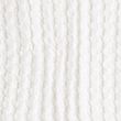 Pure Cotton Large Waffle Throw - white