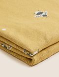 Pure Cotton Bee Knitted Throw