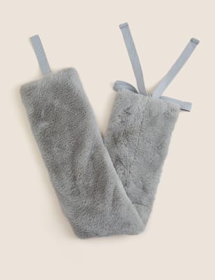 

M&S Collection Supersoft Faux Fur Long Hottie - Light Grey, Light Grey