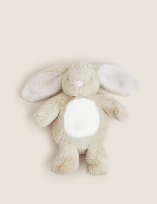 M&S Faux Fur Rabbit Hottie - Grey, Grey