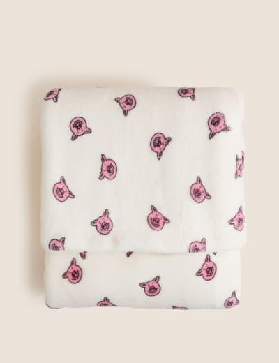 Percy Pig™ Borg Fleece Blanket