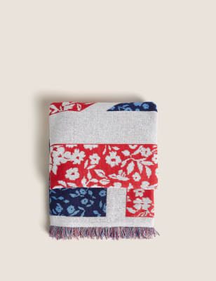 Pure Cotton Union Jack Throw