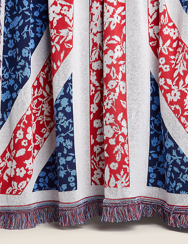 Pure Cotton Union Jack Throw - AT